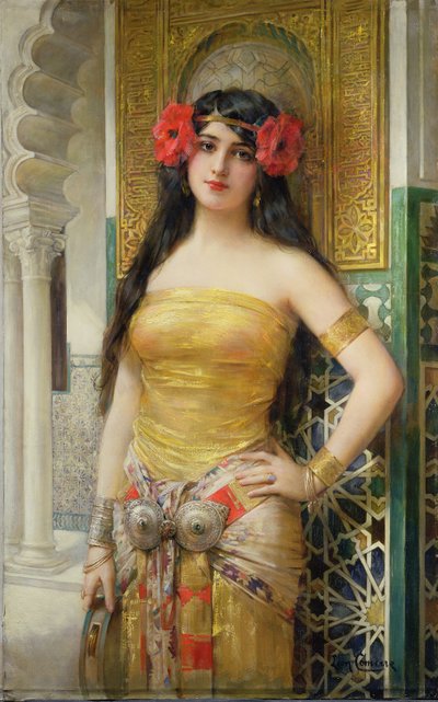 The Oriental Woman by Leon Francois Comerre